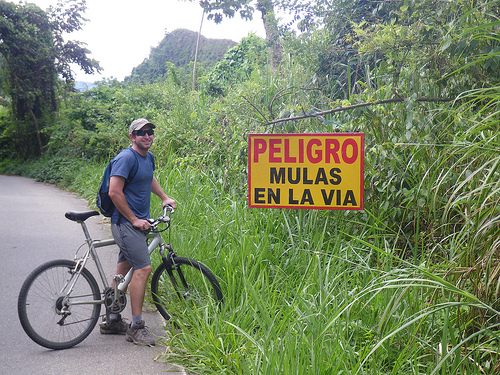 Biking in Colombia