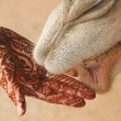 Travel to Morocco - Henna Hand A special Henna kiss from a Camel in Morocco