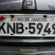 License Plate Rio De Janiero