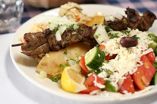 Cyprus Cuisine- Souvlaki